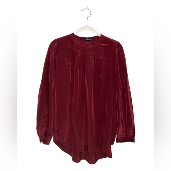 Madewell Tops - Madewell Red Blouse